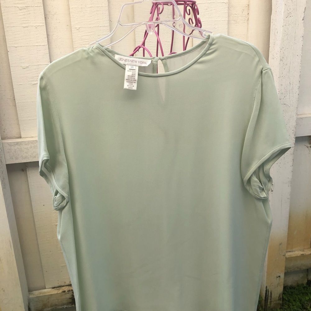 Jones New York 3 pieces 100% silk suit size 14 - Picture 8 of 16